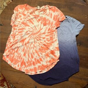 Hollister Tie-Dye and Ombre Short Sleeve Tees